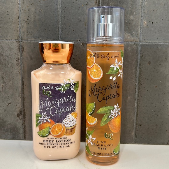 Bath & Body Works Bath & Body Margarita Cupcake Bath Body Works Set